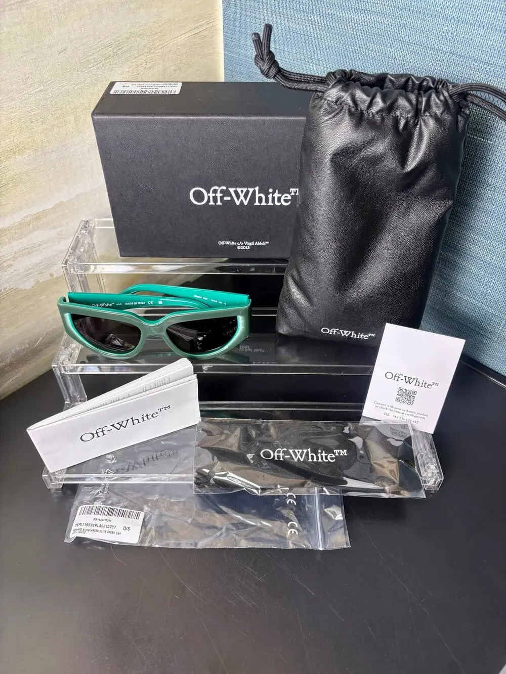 NWT - OFF WHITE Luxury Unisex Sunglasses OERI116 5707